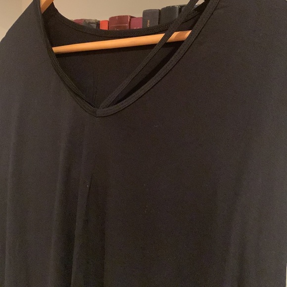 Lauren Moshi black top #201 - Picture 11 of 12